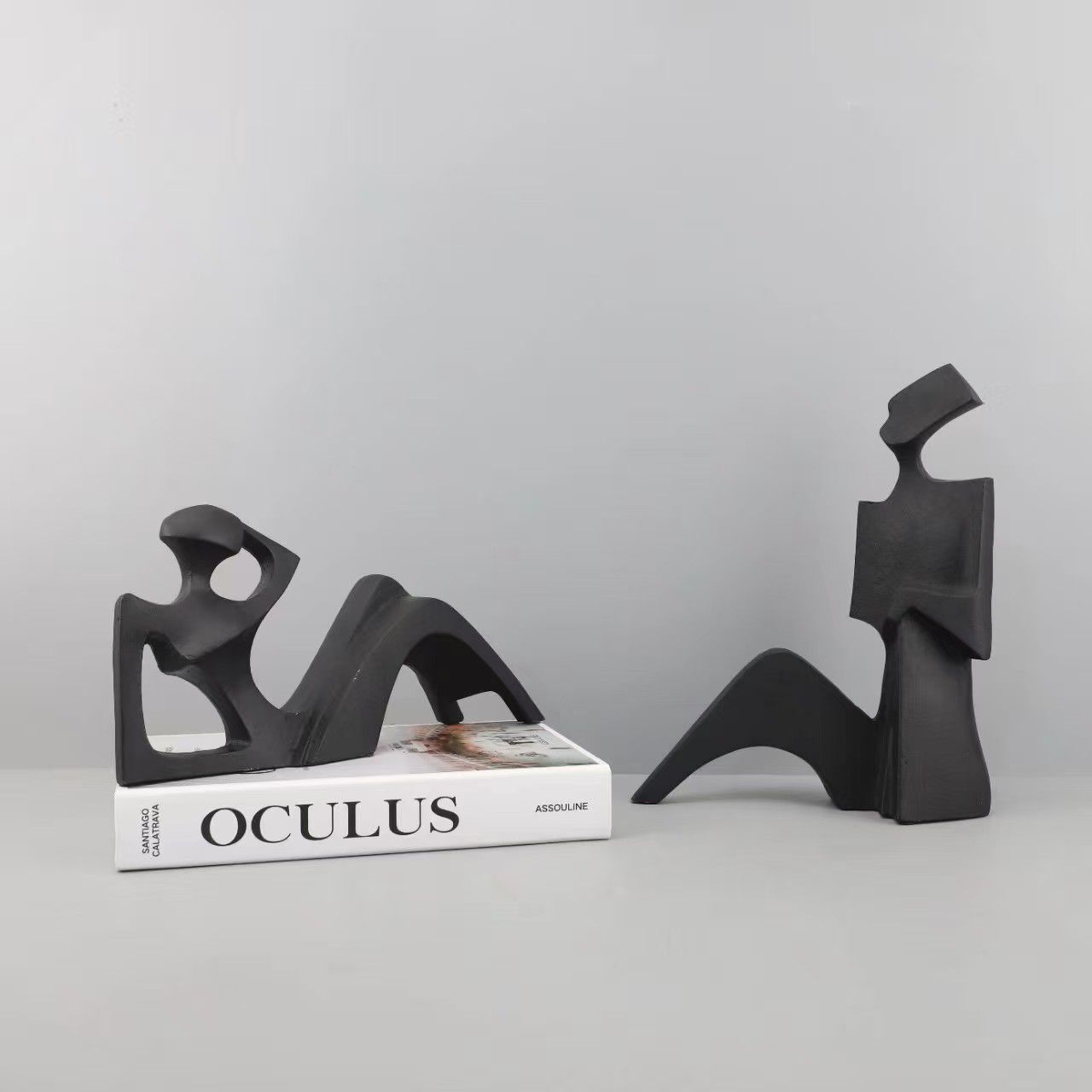 SEATED ABSTRACT FIGURE