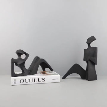 SEATED ABSTRACT FIGURE